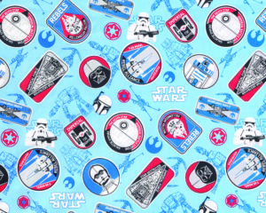 Tecido Autocolante - Star Wars