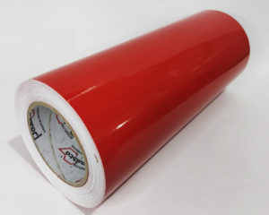 Vinil Top Vermelho Vivo Brilho