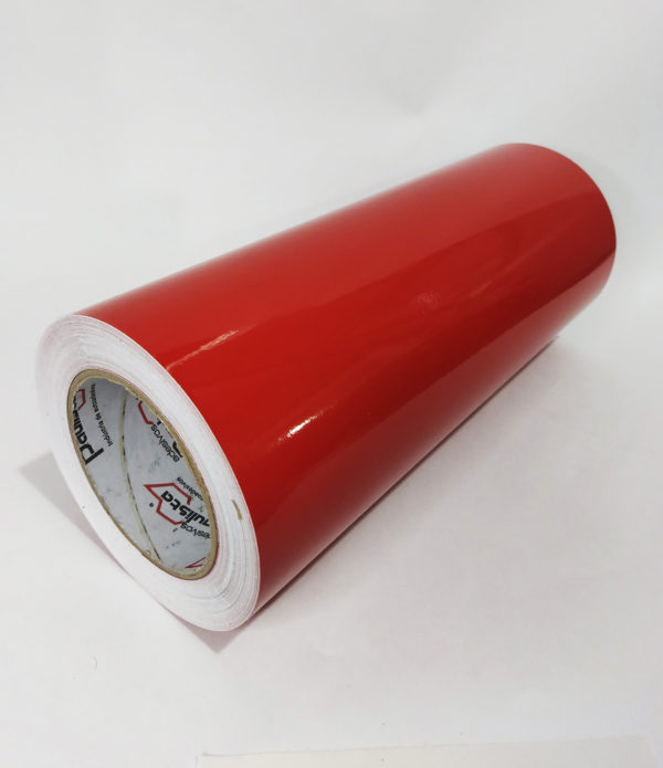 Vinil Top Vermelho Vivo Brilho